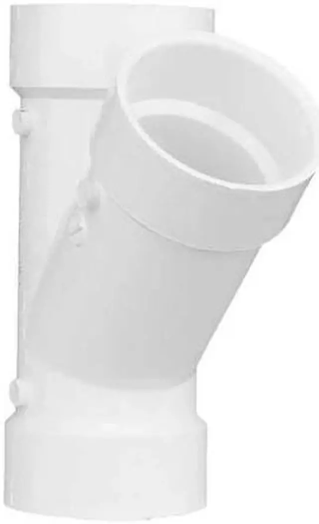 Alt view image 2 of 2 - ZORO SELECT 1WJU3 PVC Wye, Hub, 3 in Pipe Size