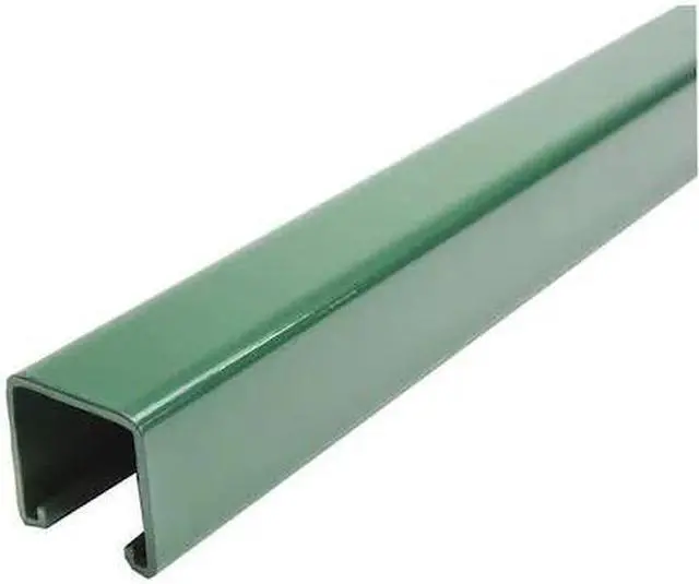 Main image of ZORO SELECT FS-200 GR 48.00 Strut Chan,4 ft.L,Solid,Grn Paintd Steel