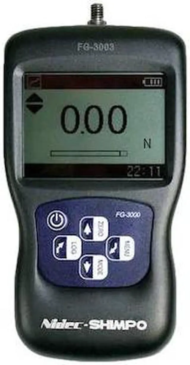 Alt view image 2 of 4 - SHIMPO FG-3009 Digital Force Gauge,8 Digit LCD,979N