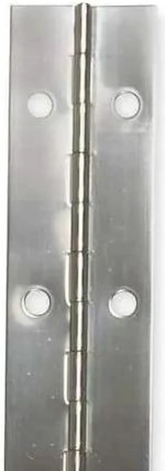 Main image of ZORO SELECT 1CAK9 Piano Hinge, Stainless Steel, Full Surface Mounting, 5/8 in