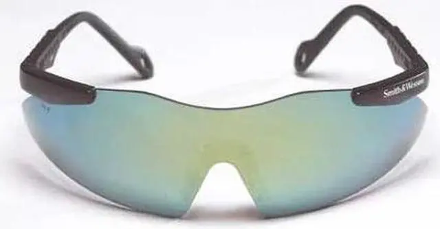 Alt view image 3 of 10 - SMITH & WESSON 19940 Magnum 3G, Safety Glasses Anti-Scratch, Amber Mirror Lens,
