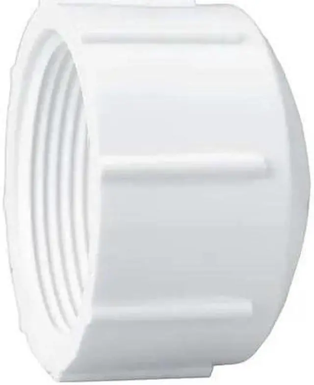 Main image of ZORO SELECT 448020 PVC Cap, FNPT, 2 in Pipe Size