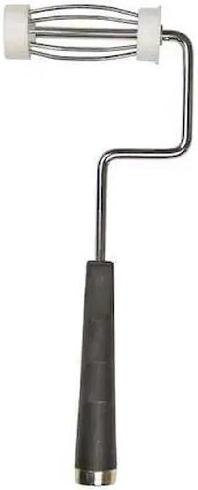 Main image of WOOSTER F0010-4 Paint Roller Frame, 5 Wire Cage, Plastic Handle, 4" Rollers