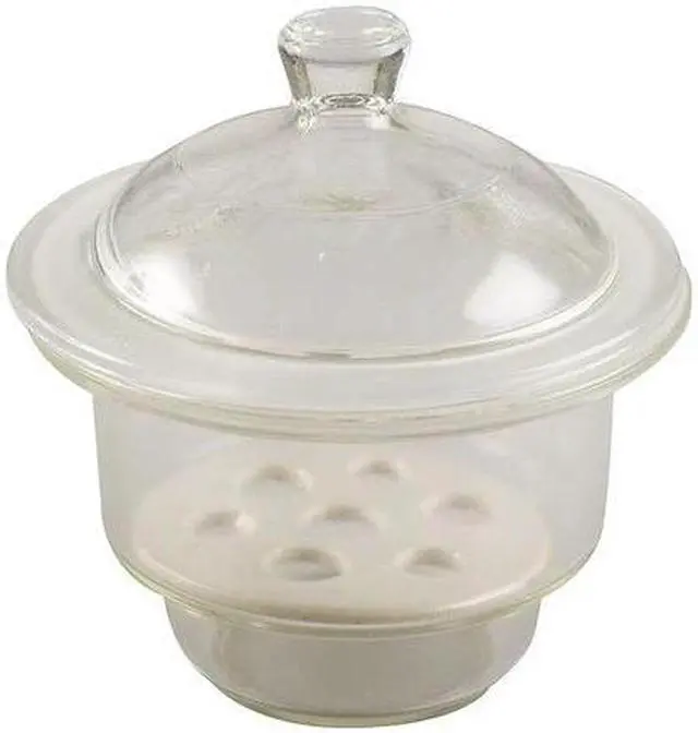 Main image of LAB SAFETY SUPPLY 5YHT4 Desiccator,Glass,Clear,I.D. 180mm