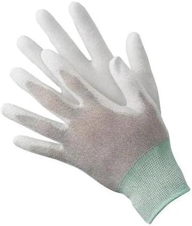 Alt view image 2 of 2 - CONDOR 19L043 Antistatic Gloves, Nylon/Copper Fiber Yarns, 9 5/8 in L, 15 ga,