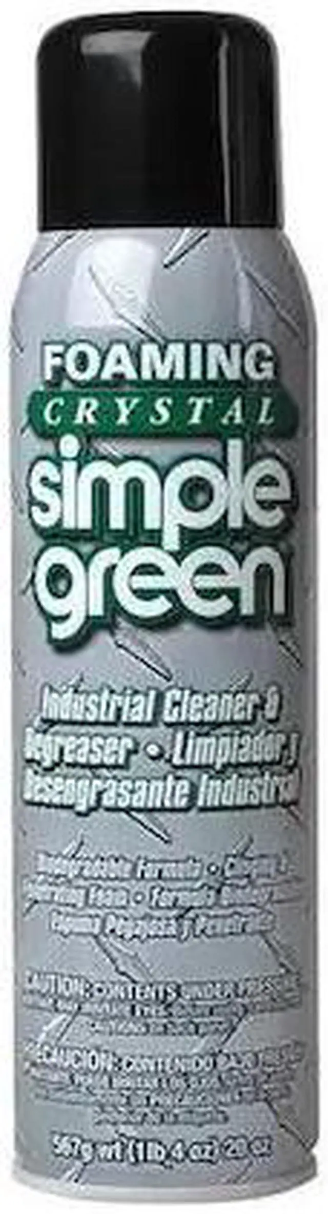 Alt view image 2 of 9 - SIMPLE GREEN 0610001219010 Cleaner Degreaser,Aerosol Can,20 oz.