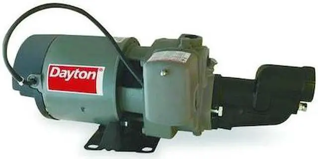 Alt view image 2 of 2 - DAYTON 1D881 Pump,Jet,Shallow Well