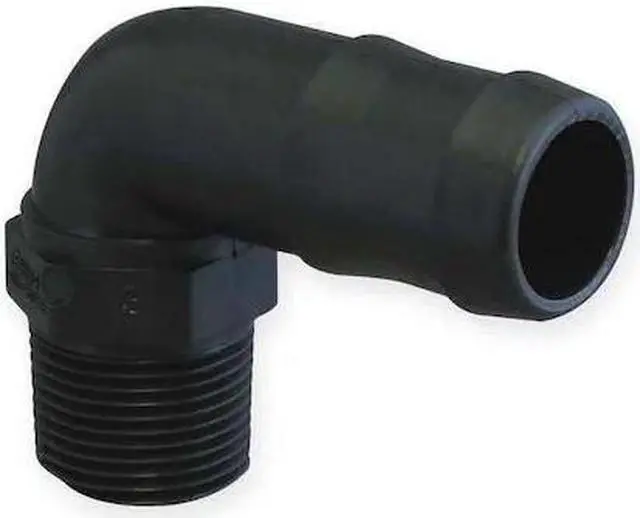 Alt view image 3 of 3 - BANJO HB150/125-90 1-1/4" Barbed x 1-1/2" MNPT 90 Degree Elbow