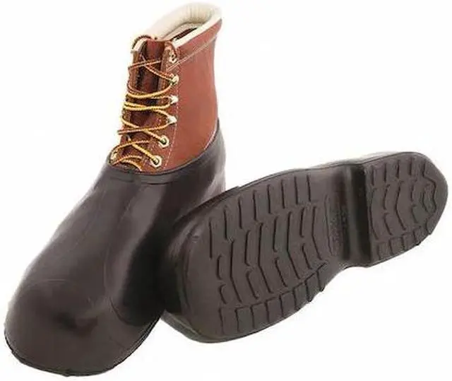 Main image of TINGLEY 1300 Overshoes, Ankle Style, Natural Rubber, Cleated Sole, 4 in H,