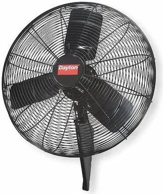Alt view image 2 of 2 - DAYTON 2RDZ8 Light Duty Quiet Design Industrial Fan, Wall Mount, 24 in Blade