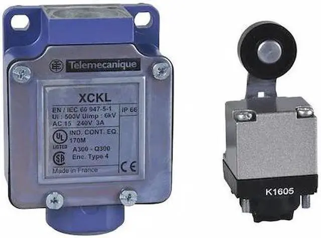 Alt view image 2 of 2 - Telemecanique Sensors Limit Switch 240Vac 10Amp Xckl +Options XCKL115