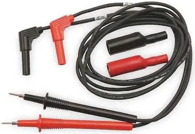 Main image of SIMPSON ELECTRIC 00043 Test Lead,Black/Red,PR