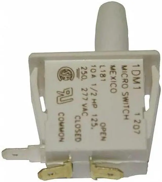 Alt view image 3 of 3 - HONEYWELL 1DM1 Snap Action Switch, Plunger Actuator, SPDT, 10 A @ 240 V AC