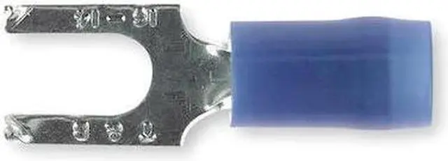 Alt view image 3 of 3 - STA-KON RB14-8FS Fork Terminal, #8 Stud Size, 14 AWG, 600 V, Nylon Insulated,