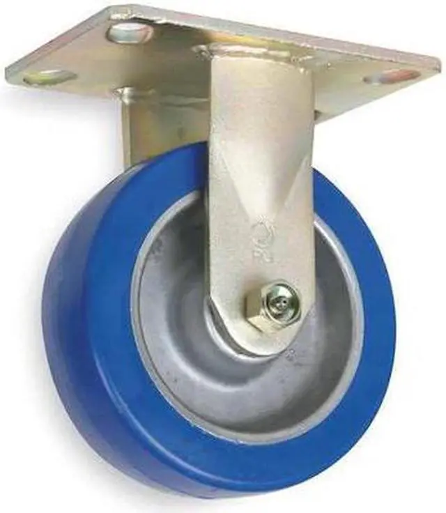 Main image of ZORO SELECT 1NVX3 Rigd Plat Castr,Polyurthan,10 in,1750 lb
