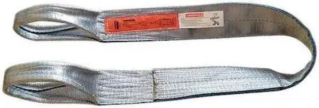 Main image of DAYTON 2MKA4 Web Sling, Type 3, 12 ft L, 3 in W, Polyester, Gray
