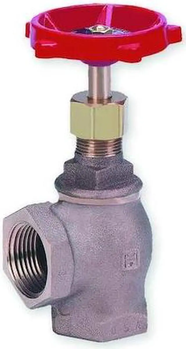 Alt view image 2 of 2 - MILWAUKEE VALVE 504 3/8 Angle Globe Valve,Class 125,3/8 In.,FNPT