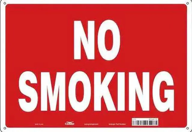 Main image of CONDOR 474C75 Safety Sign, 14 in H, 20 in W, Polyethylene, Horizontal
