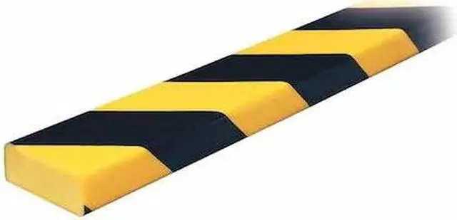 Alt view image 2 of 3 - KNUFFI BY IRONGUARD SAFETY 60-6730 Surface Guard,Flat,Black/Yellow