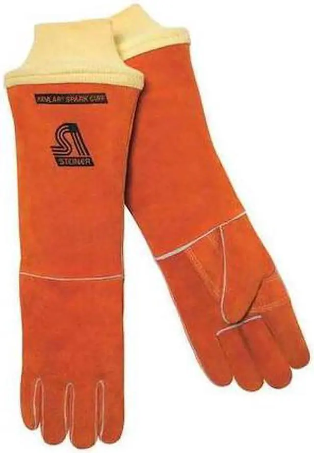 Alt view image 3 of 4 - STEINER 21918-KSC-L Welding Gloves,Stick,L,Wing,18 In. L,PR