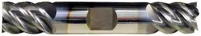 Main image of CLEVELAND C60102 5-Flute Carbide High-Perf Sqaure DoubleEnd Mill CTD CEM-HPDE-5