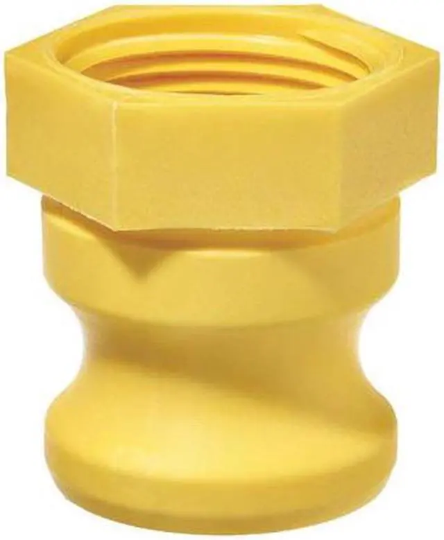 Main image of USA INDUSTRIALS BULK-CGF-447 Cam and Groove Adapter,2-1/2",Nylon