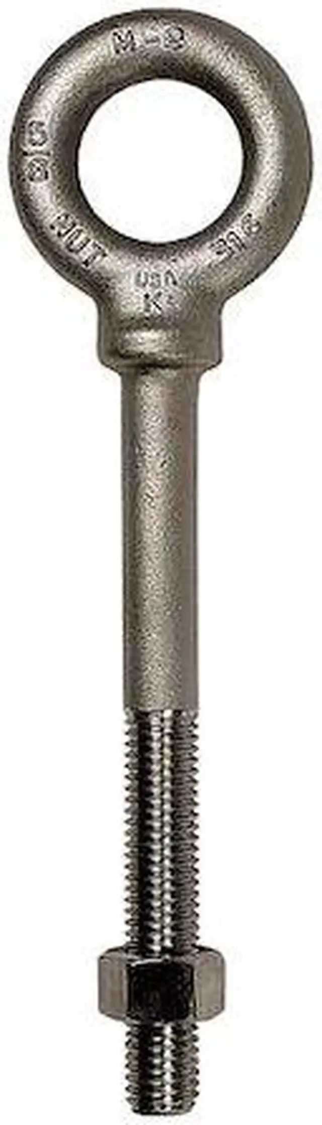 Alt view image 3 of 3 - KEN FORGING N2032-316SS-6 Eye Bolt With Shoulder, 1-1/4"-7, 6 in Shank, 2-3/16