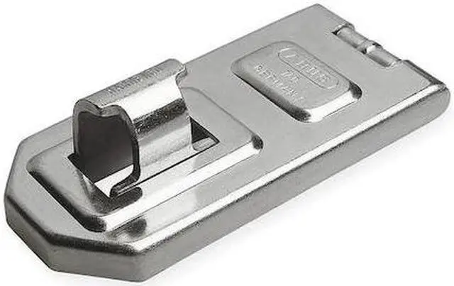 Alt view image 2 of 2 - Conventional Fixed Staple Hasp, 4-3/4"H x 2-3/16"W x 4-3/4"L, Natural Finish