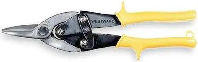 Alt view image 2 of 2 - WESTWARD 5MX59 Metal Cutting Snip, Straight, 9 3/4 in, Steel