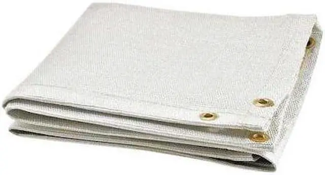 Main image of STEINER 367-6X8 Welding Blanket, Fiberglass, 8 ft. W., 6 ft. H., 32 oz/sq yd,