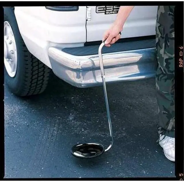 Alt view image 3 of 3 - SEE ALL INDUSTRIES SUC-PLX8C Inspection Mirror,8 dia.,Acrylic/Chrome