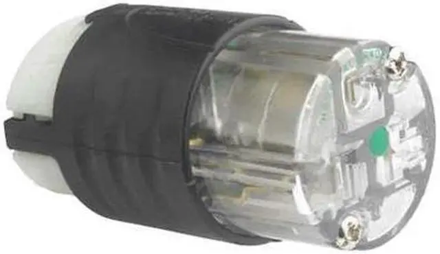 Main image of LEGRAND PS5369XHG Straight Blade Connector, 5-20R, 20 A, 125V AC, 2 Pole, 3