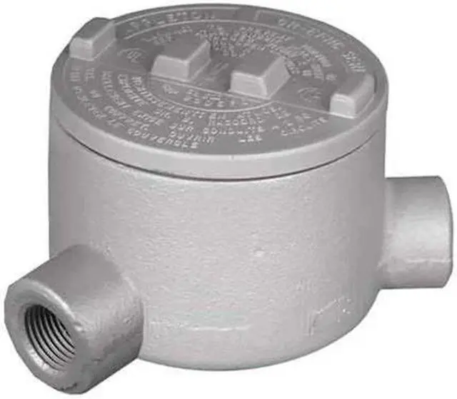 Alt view image 2 of 3 - APPLETON ELECTRIC GRN50 Conduit Outlet Body,Iron,N