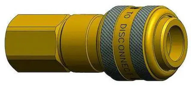 Main image of DIXON 3DF2-B Female to Industrial Coupler,(F)NPT,3/8