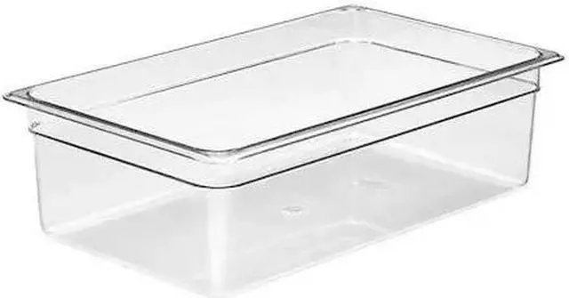 Alt view image 5 of 6 - CAMBRO CA16CW135 Food Pan,Full Size, Clear,PK6