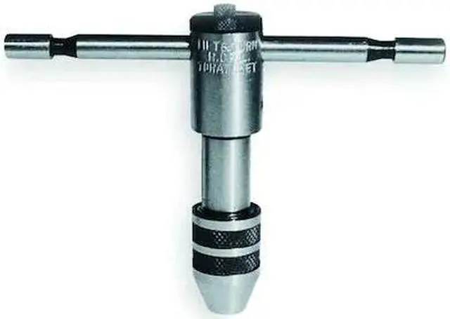 Alt view image 2 of 2 - T Handle Tap Wrench, Ratchet, 1/16-1/4 In