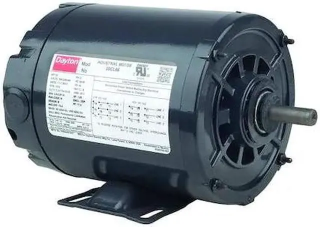 Main image of DAYTON 103818.00 Three-Phase General Purpose Motor, 1/3 HP, 48 Frame, 230/460V