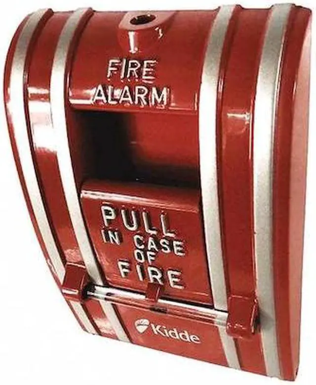 Main image of KIDDE K-270A-SPO Fire Alarm Pull Station,Red,2-1/2" D