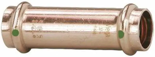 Alt view image 2 of 6 - VIEGA 79010 Viega ProPress extended coupling No stop, 3/4" x 3/4"