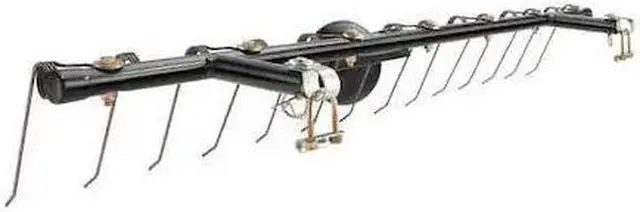 Alt view image 9 of 9 - Agri-fab Multi-Fit Front Mount Dethatcher with 14 Heat Treated Spring Tines