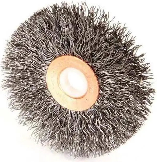 Alt view image 2 of 4 - WEILER 90854 Crimped Wire Wheel Wire Brush, Arbor, 2-1/2"