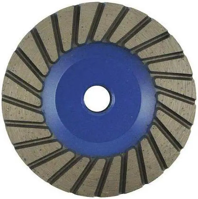 Main image of DIAMOND VANTAGE S-04HDZGX3-C Segment Cup Wheel,4 in.dia.,Coarse Grit