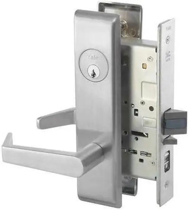 Main image of ASSA ABLOY ACCENTRA AUCN8807FL x 626 x YMS Lever Lockset, Mechanical, Entrance