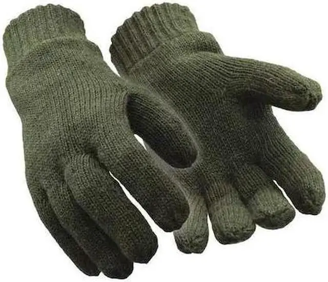Main image of REFRIGIWEAR 0321RGRNXLG Cold Protection Gloves, Ragg Wool Palm, 40g