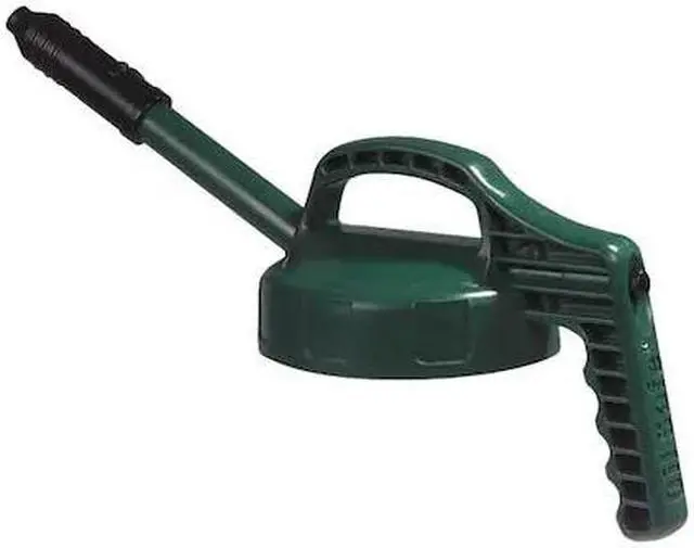 Alt view image 2 of 2 - OIL SAFE 100303 Stretch Spout Lid,w/0.5 In Out,Dk Green