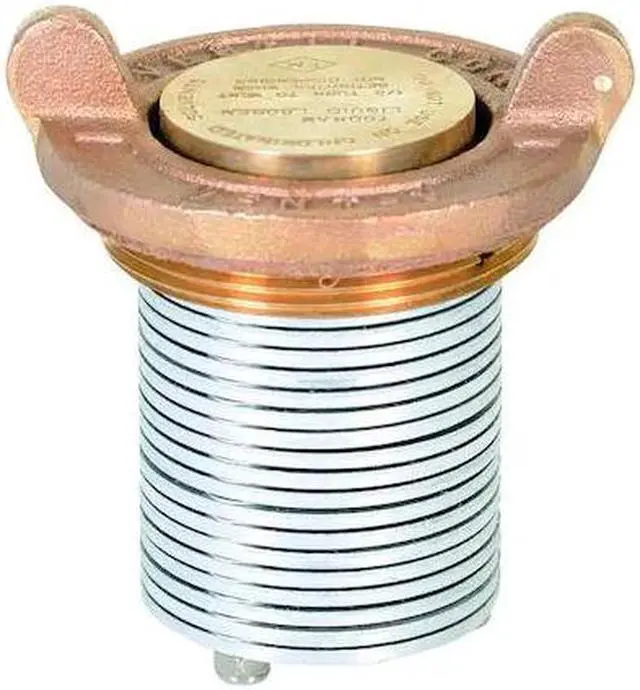 Main image of VESTIL VENT-V Drum Safety Vent,Vertical,2 In Threads