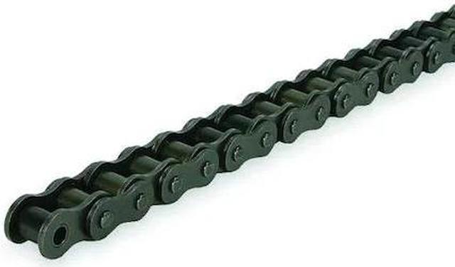 Main image of DAYTON 2YDW9 Roller Chain,Riveted,80 ANSI,10 ft.