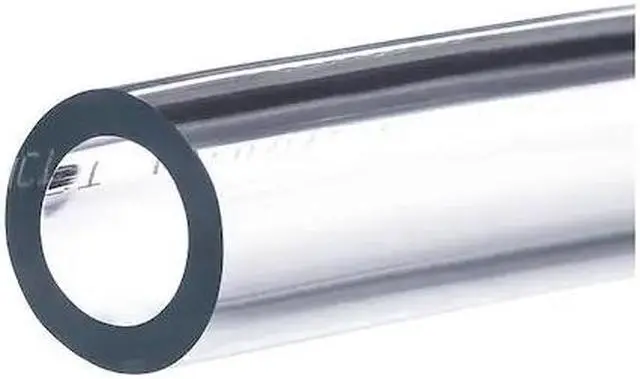 Main image of ZORO SELECT ZUSA-HT-1114 Laboratory Grade PVC Tubing, 1/2" ID x 5/8" OD x 100