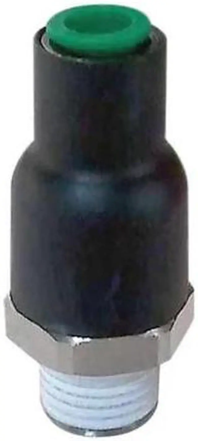 Alt view image 2 of 2 - LEGRIS 7985 60 14 3/8" Tube x 1/4" MNPT Meter Input Check Valve