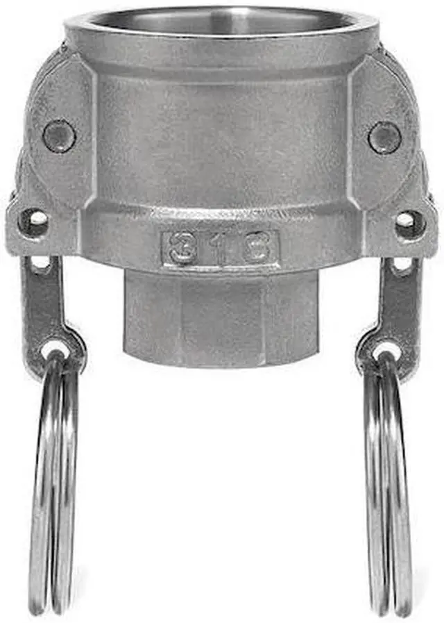 Main image of USA INDUSTRIALS BULK-CGF-299 Cam and Groove Fitting, 304SS, D, 3/4" Coupler x